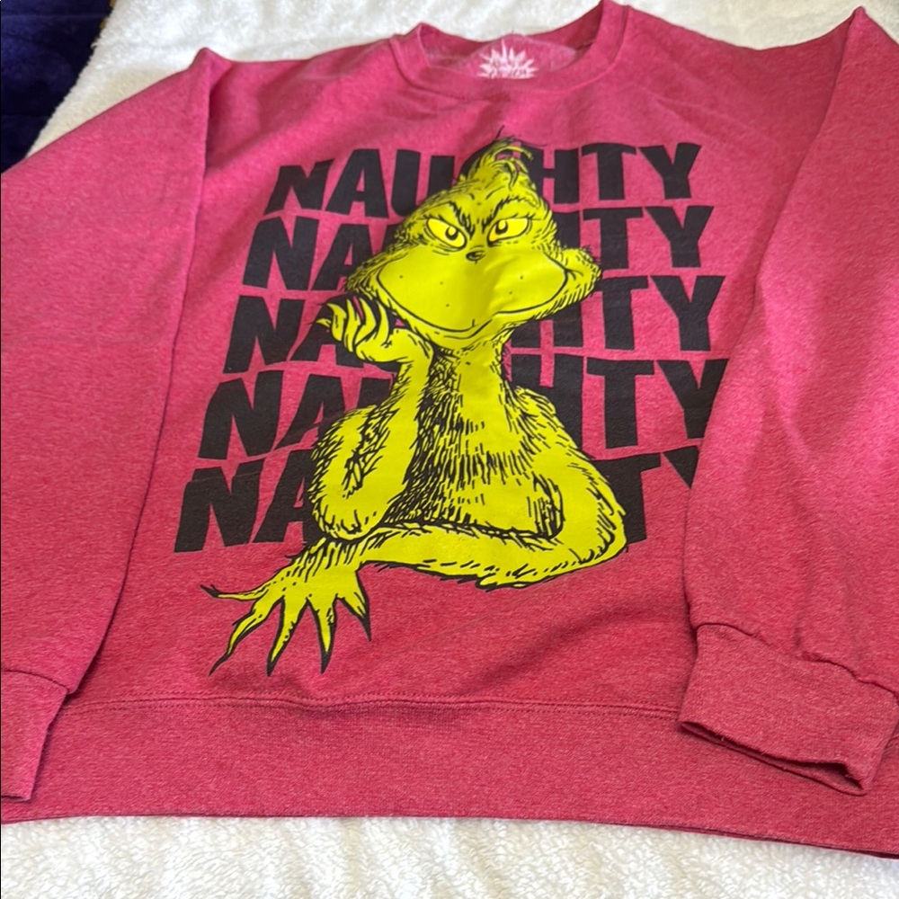 UnisexGrinch Sweatshirt size medium